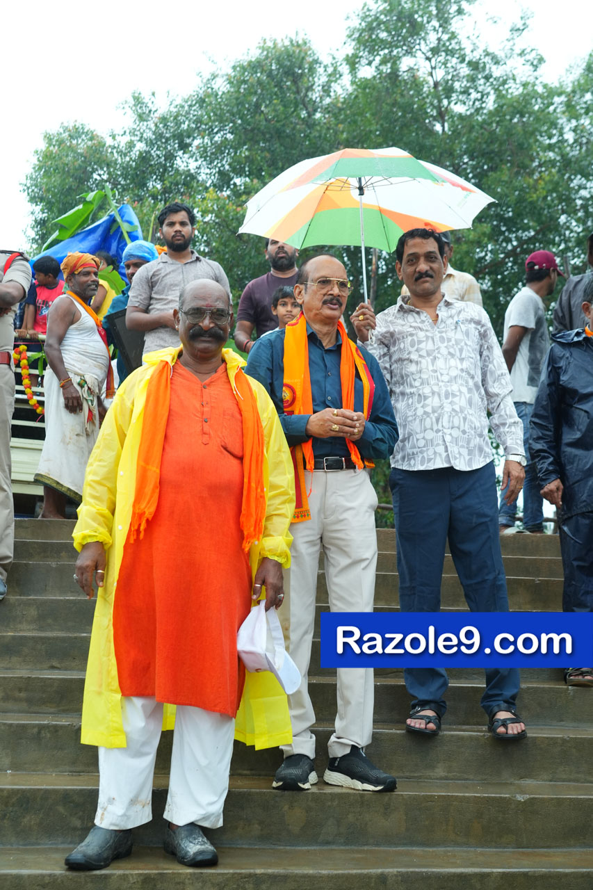 Razole Taluka Ganesh Nimajjanam